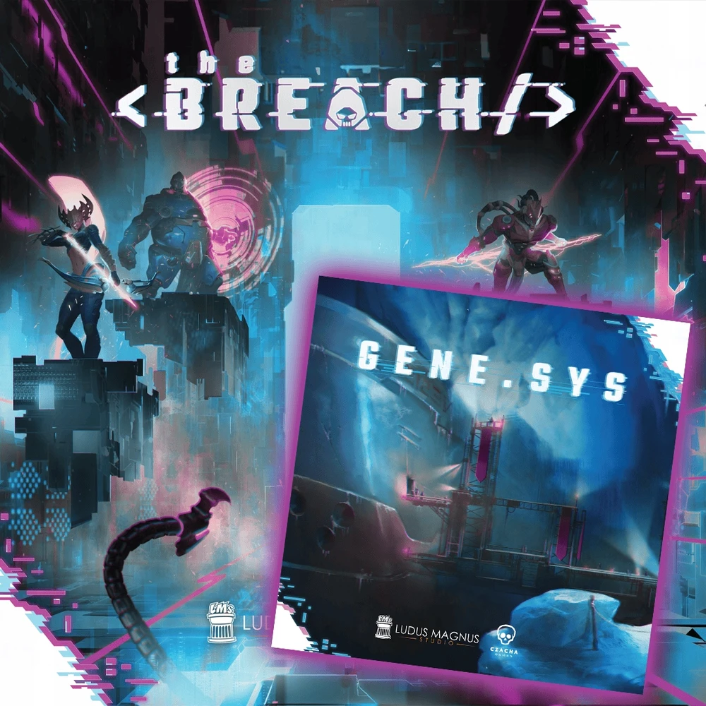 Stalo žaidimas „Breach“ + „Gen.sys“ bazė + atrakinti tikslai „Czacha Games PL“