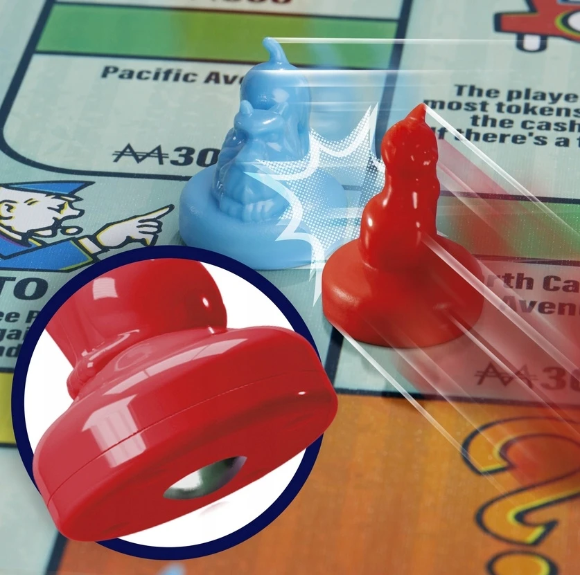 Hasbro Stalo žaidimas Monopoly Knockout Social Family FLICK WIN 8+ Years