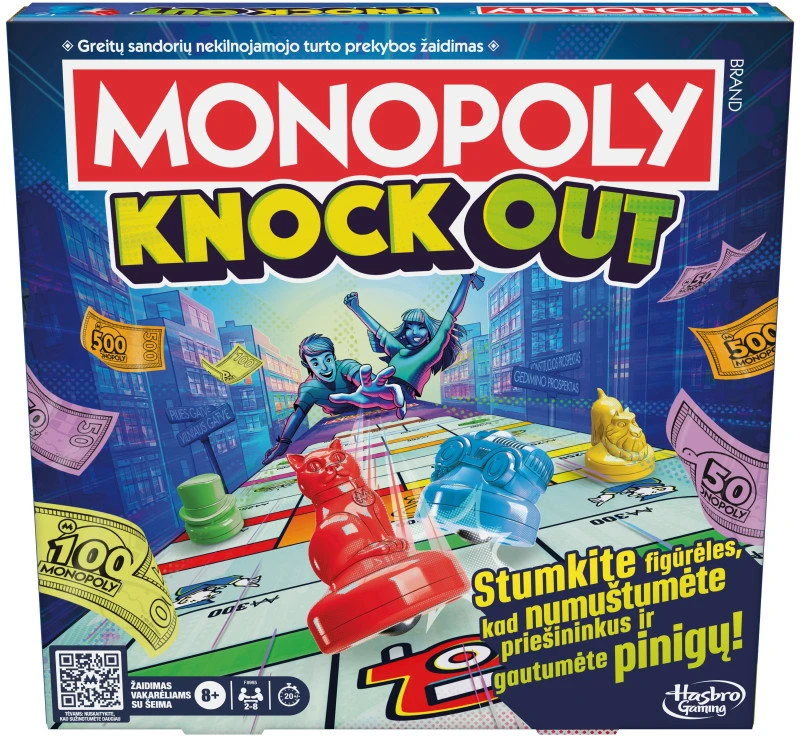 MONOPOLY Žaidimas „Monopolis“, (lietuvių kalba)