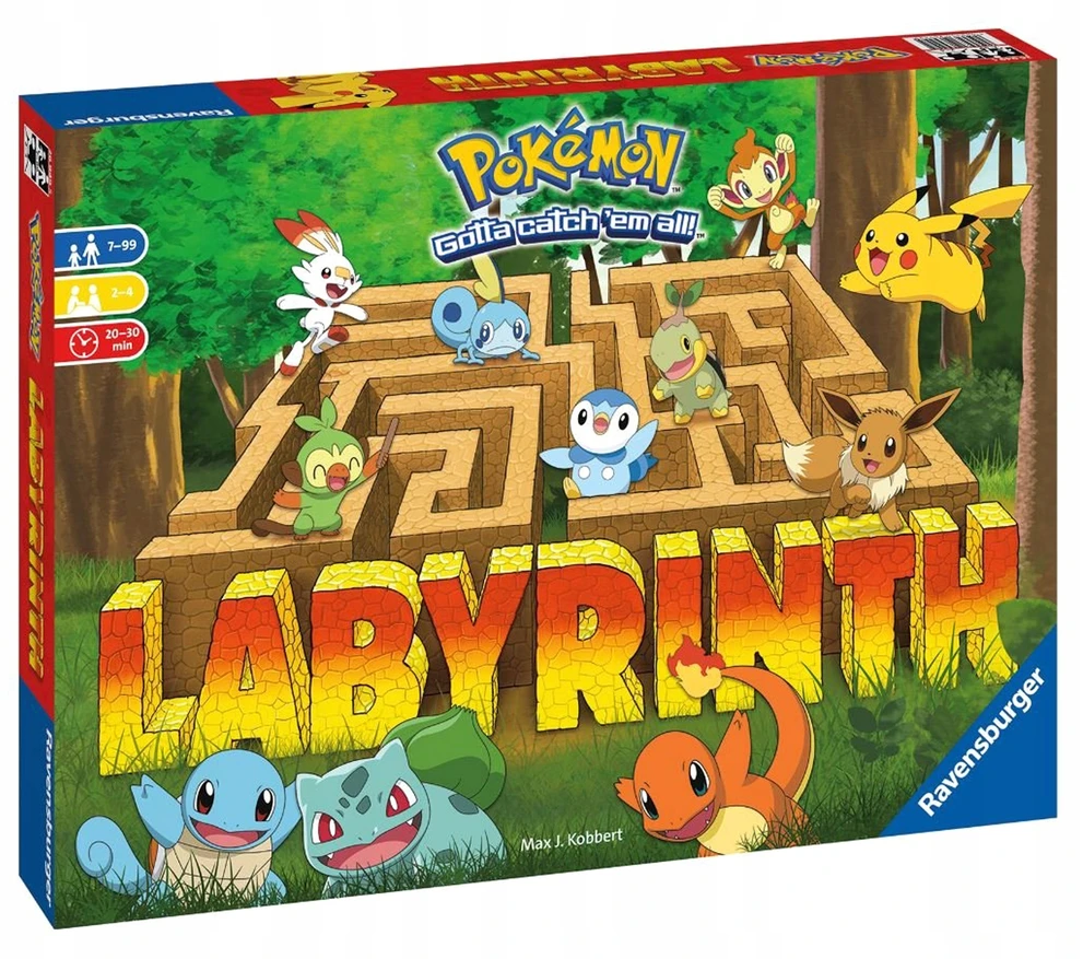 Stalo žaidimas Pokemon, Ravensburger PL/CS/SK/HU/RU 27036