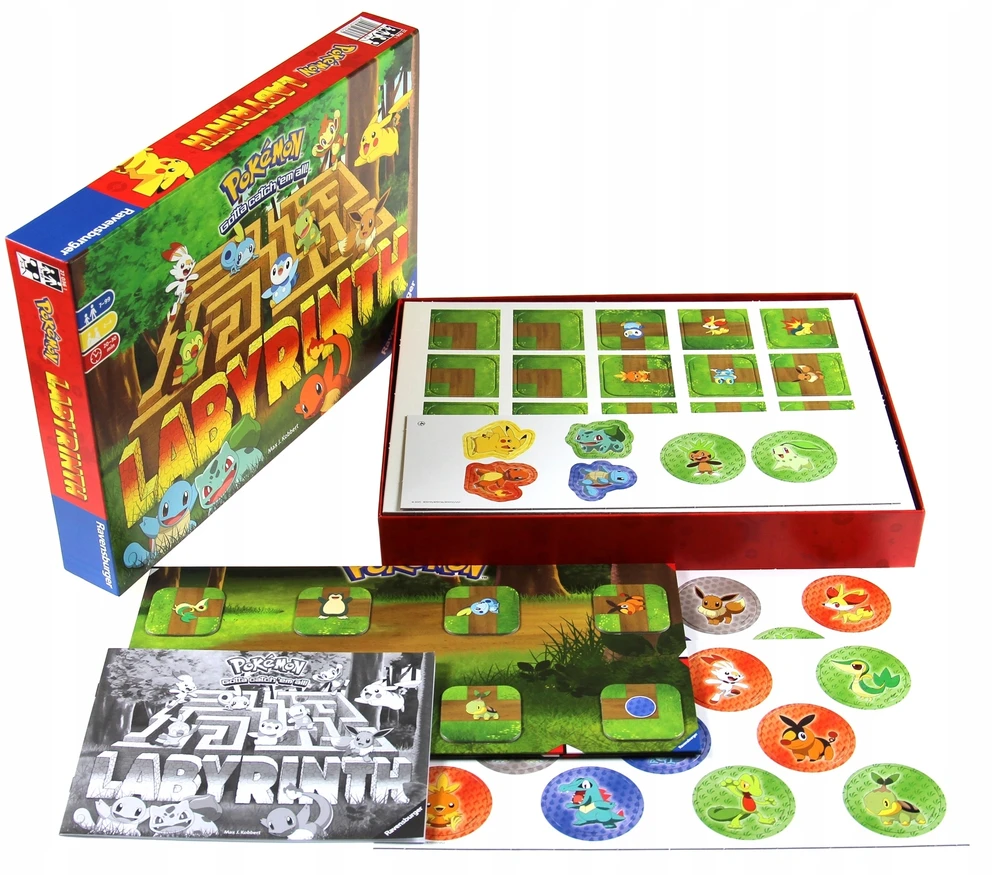 Stalo žaidimas Pokemon, Ravensburger PL/CS/SK/HU/RU 27036