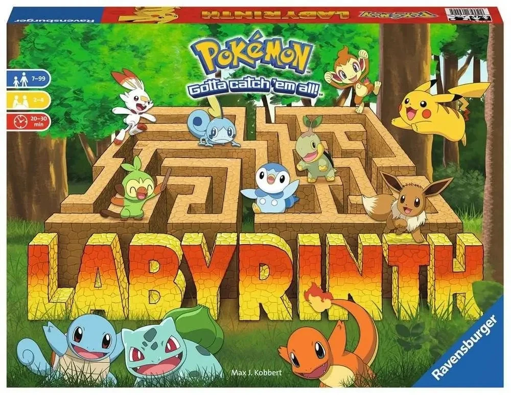 Stalo žaidimas Pokemon, Ravensburger PL/CS/SK/HU/RU 27036