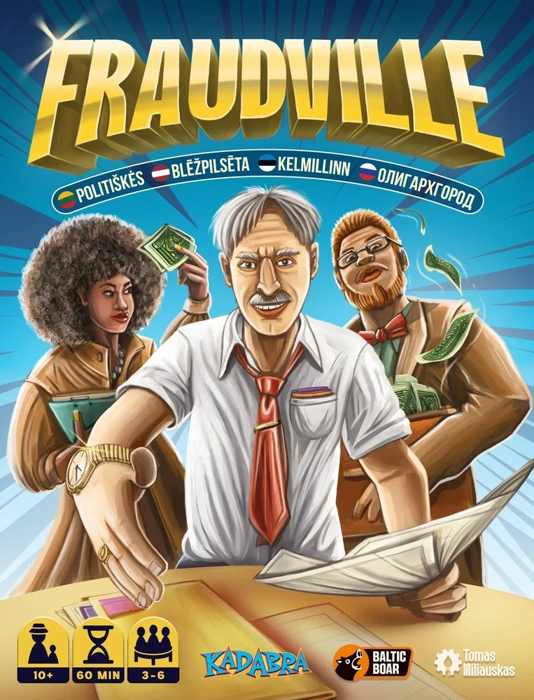 Kadabra Stalo žaidimas POLITIŠKĖS (FRAUDVILLE)