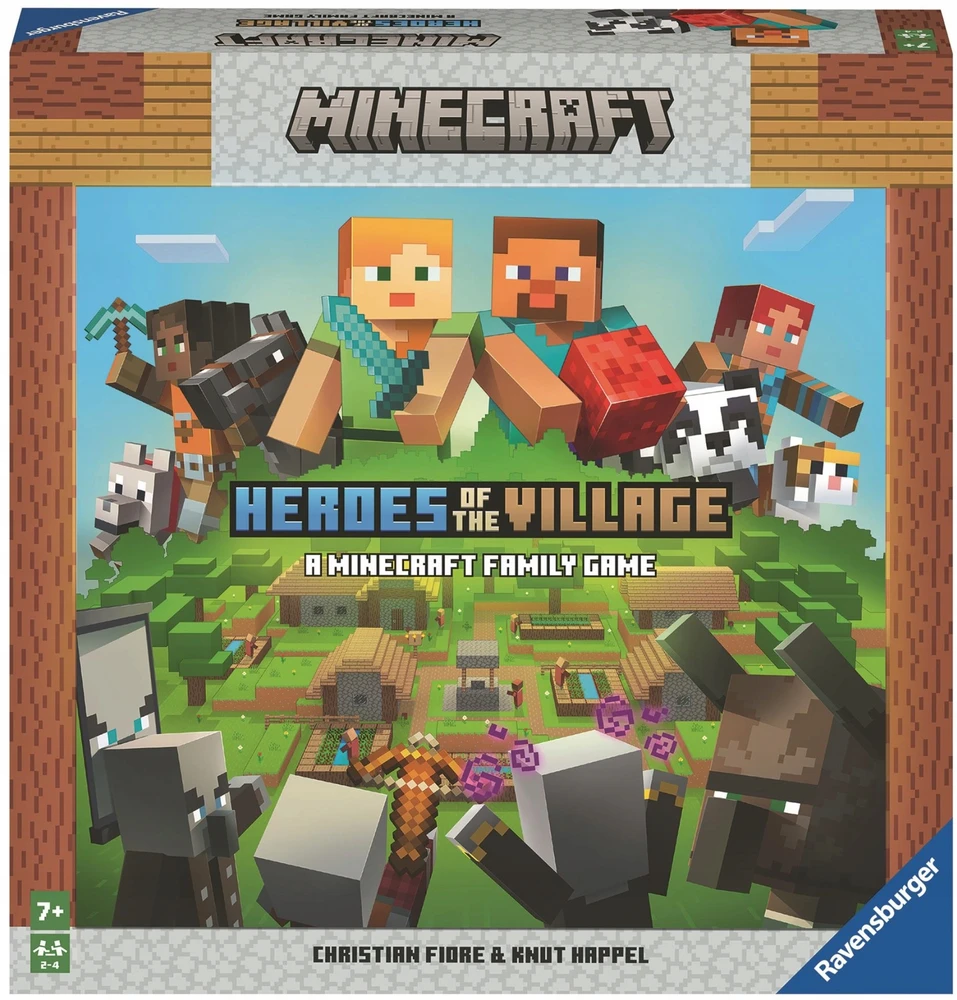 Stalo žaidimas Ravensburger Minecraft Heroes PL/CS/SK/HU/RU 20936