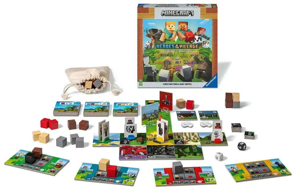 Stalo žaidimas Ravensburger Minecraft Heroes PL/CS/SK/HU/RU 20936