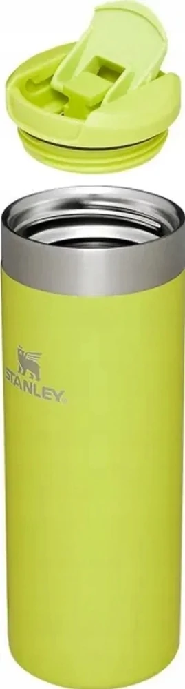 Termopuodelis Stanley Aerolight Transit, 0,47 l, Žalsvai geltonas