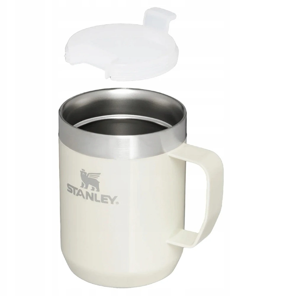 Thermal mug Stanley Classic Legendary Camp Kreminis Gloss, 230 ml