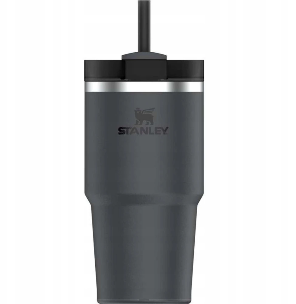 Gertuvė Stanley Quencher H2.O FlowState 0.6 l Juodas juoda