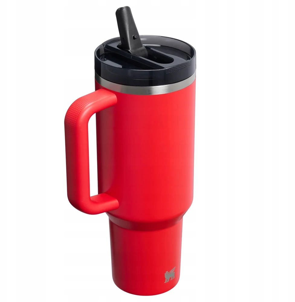 STANLEY terminis puodelis - Quencher ProTour Flip Straw - 1,18 l - Chili Juodas