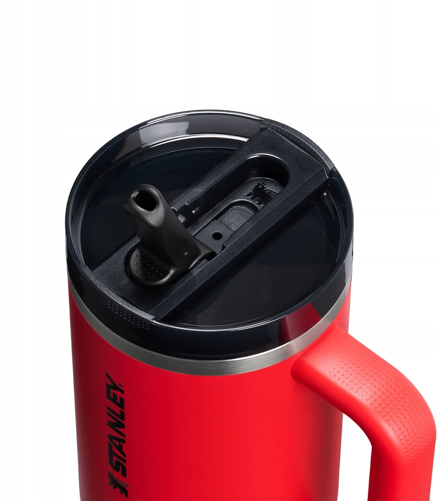 STANLEY terminis puodelis - Quencher ProTour Flip Straw - 1,18 l - Chili Juodas