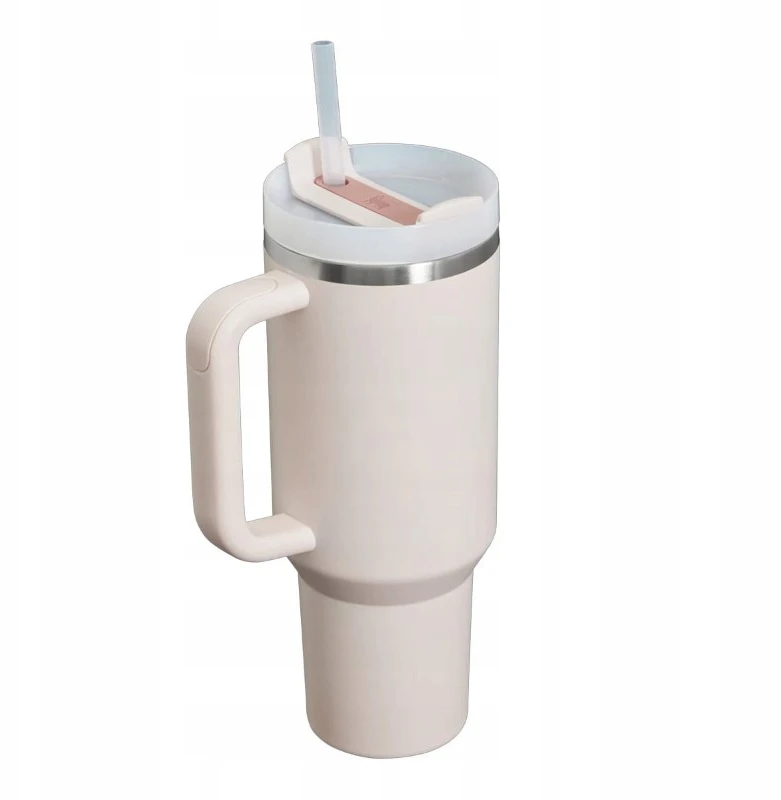 Gertuvė Stanley Quencher H2.O FlowState Tumbler 1.2L - rožinio kvarco spalvos
