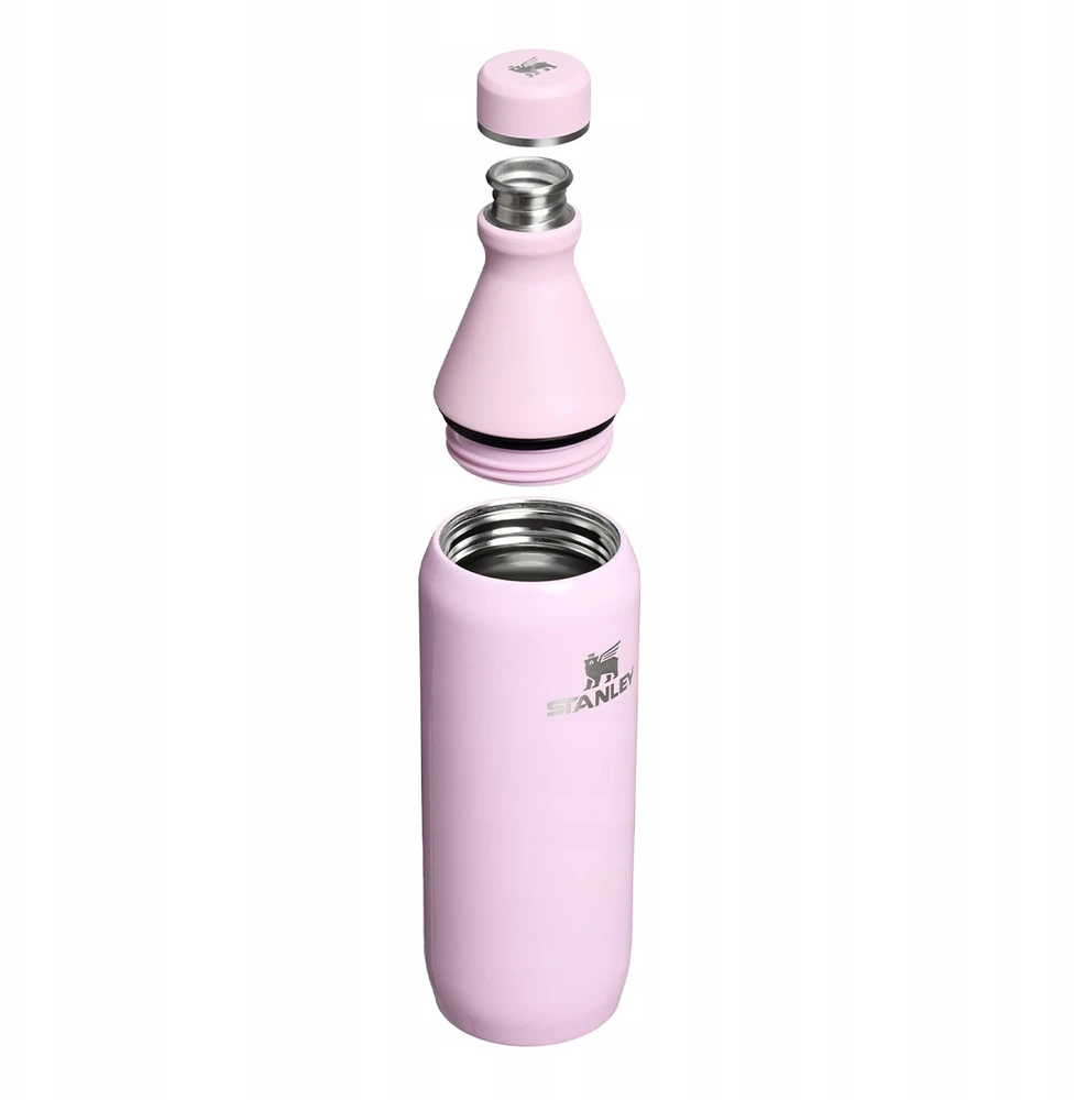 Gertuvė Stanley termosinis puodelis All Day Slim, 600 ml, rožinis