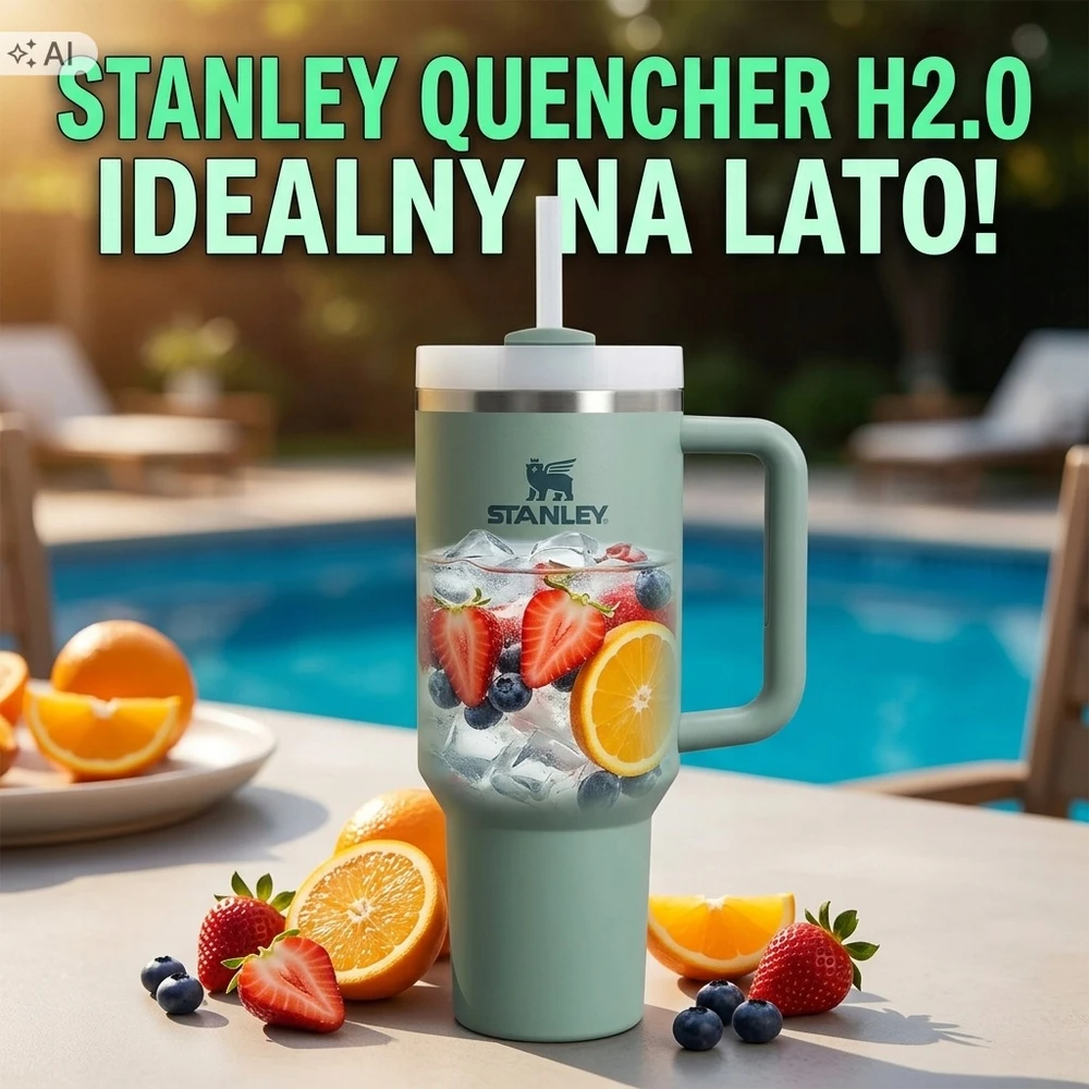 Gertuvė Stanley Quencher H2.O Tumbler 1.18L - Žalsva