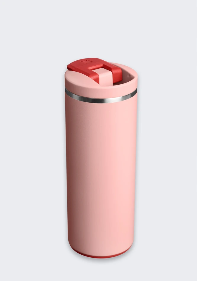 Stanley Transit Fliptop Peach Rose Thermo Mug, 0.35L