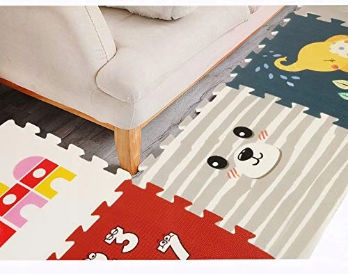 Star Ibaby MATA DLA NIEMOWLĄT BABIFY ANIMALS 165x165x1,5 CM Dėlionė EDUKACYJNE