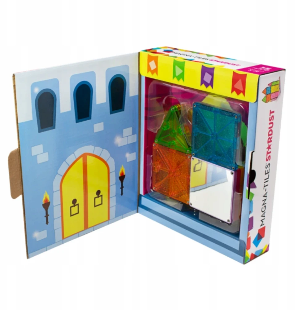 MAGNA-TILES Magnetinis konstruktorius „Žvaigždžių dulkės“, 15 det.