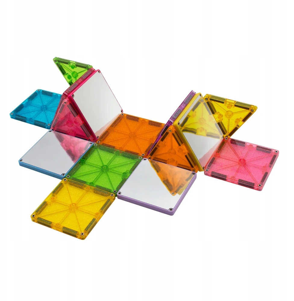 MAGNA-TILES Magnetinis konstruktorius „Žvaigždžių dulkės“, 15 det.
