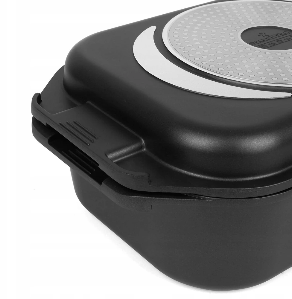 Starke Pro Kepimo indas 2in1(7,5l+2,8l)iš aliuminio, nelimpantis paviršius