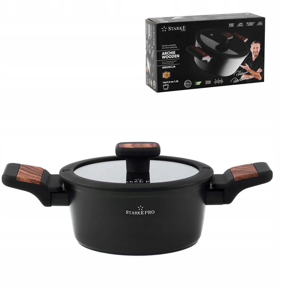 Starke Pro Archie Medinis tradicinis puodas 1,2 l
