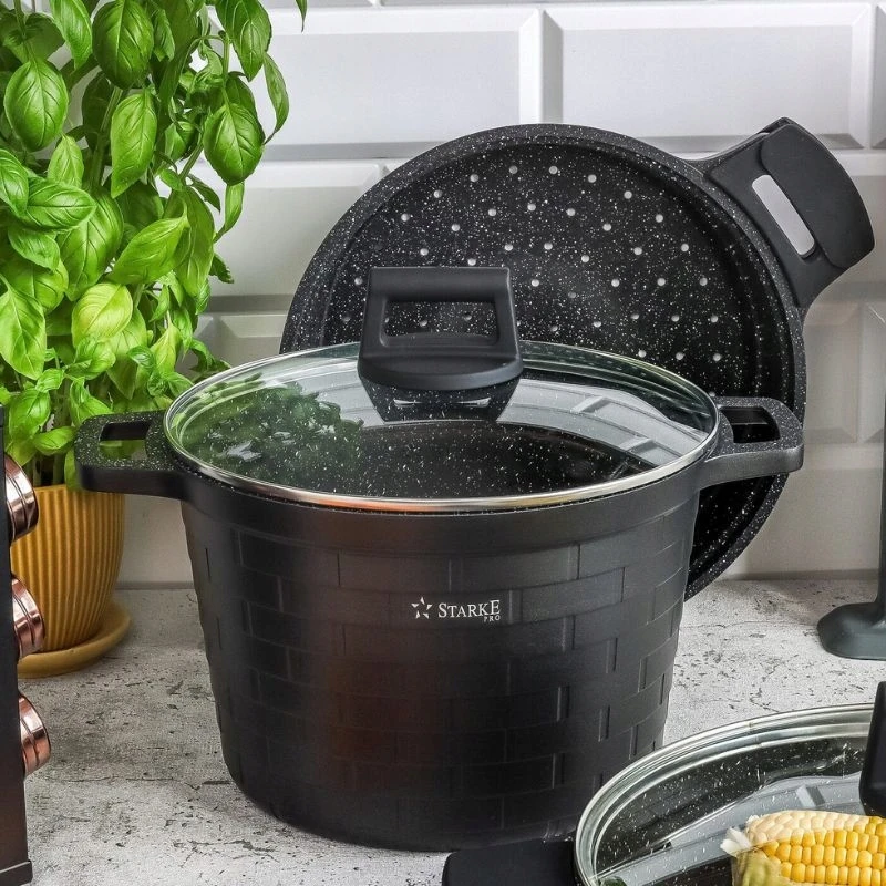 STARKE PRO Brick Marmurinis garinimo puodas 6,3L