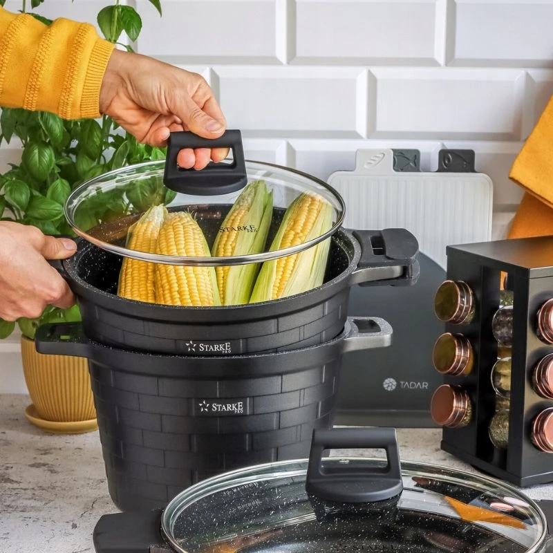 STARKE PRO Brick Marmurinis garinimo puodas 6,3L