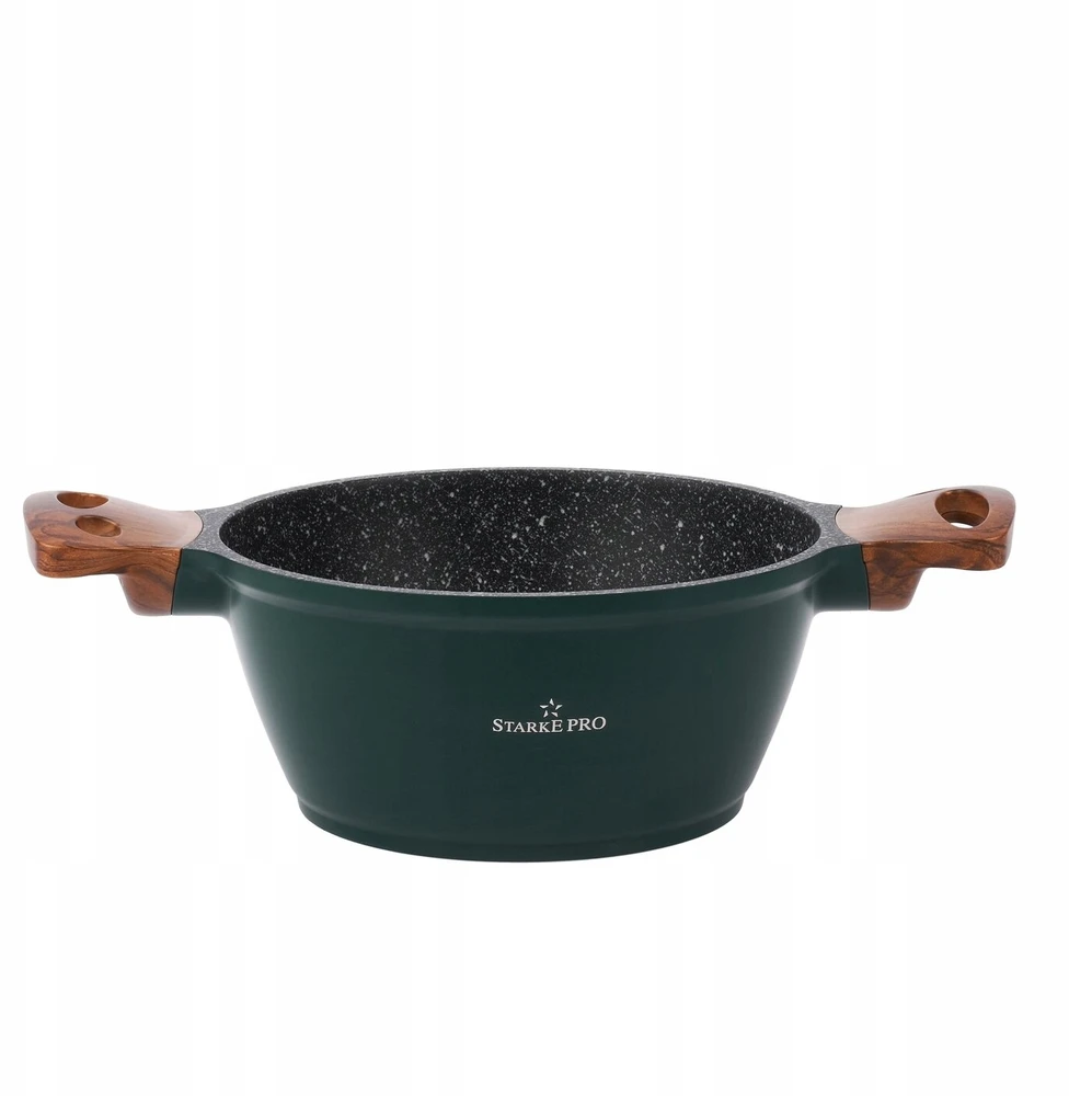 Starke Pro Canny Granite 2l puodas su dangčiu, žalias
