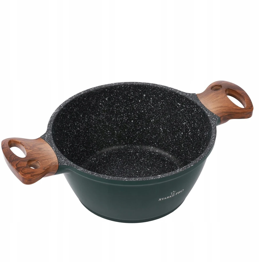 Starke Pro Canny Granite 2l puodas su dangčiu, žalias