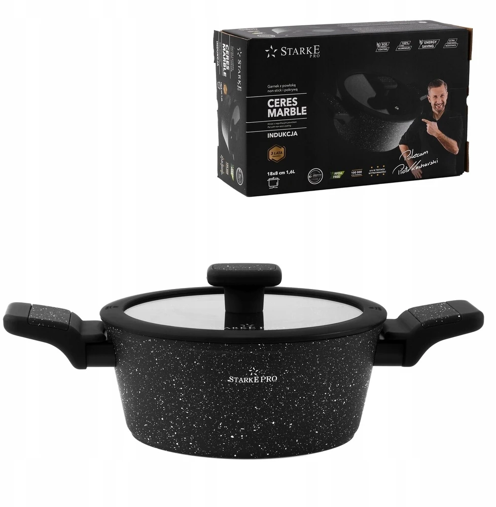 Starke Pro Ceres Marble tradicinis puodas 1,6 l