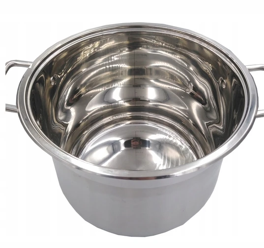 Starke Pro Gastro puodas 20l, daugiasluoksnis dugnas, su dangčiu