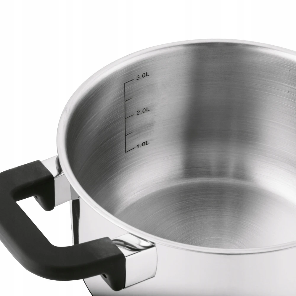 Starke Pro Sfera puodas 3,4l, 20cm, nerūdijantis plienas, su dangčiu