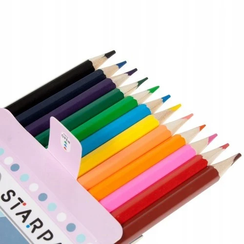 Starpak 12 spalvų mokykliniai pieštukai
