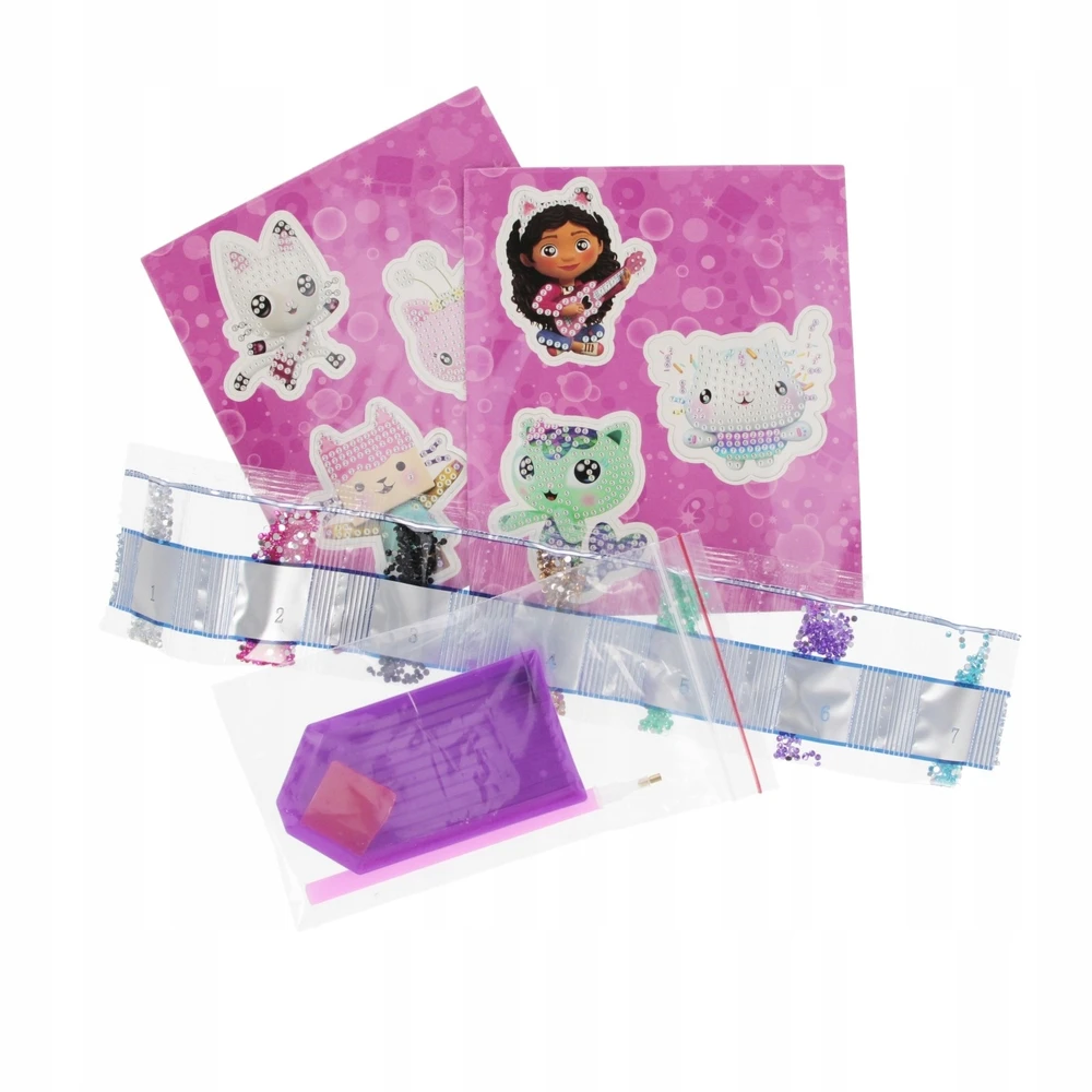 Starpak Creative Diamond Mosaic Gabby's Dollhouse rinkinys