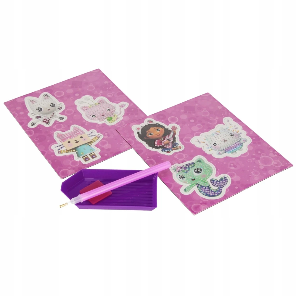 Starpak Creative Diamond Mosaic Gabby's Dollhouse rinkinys