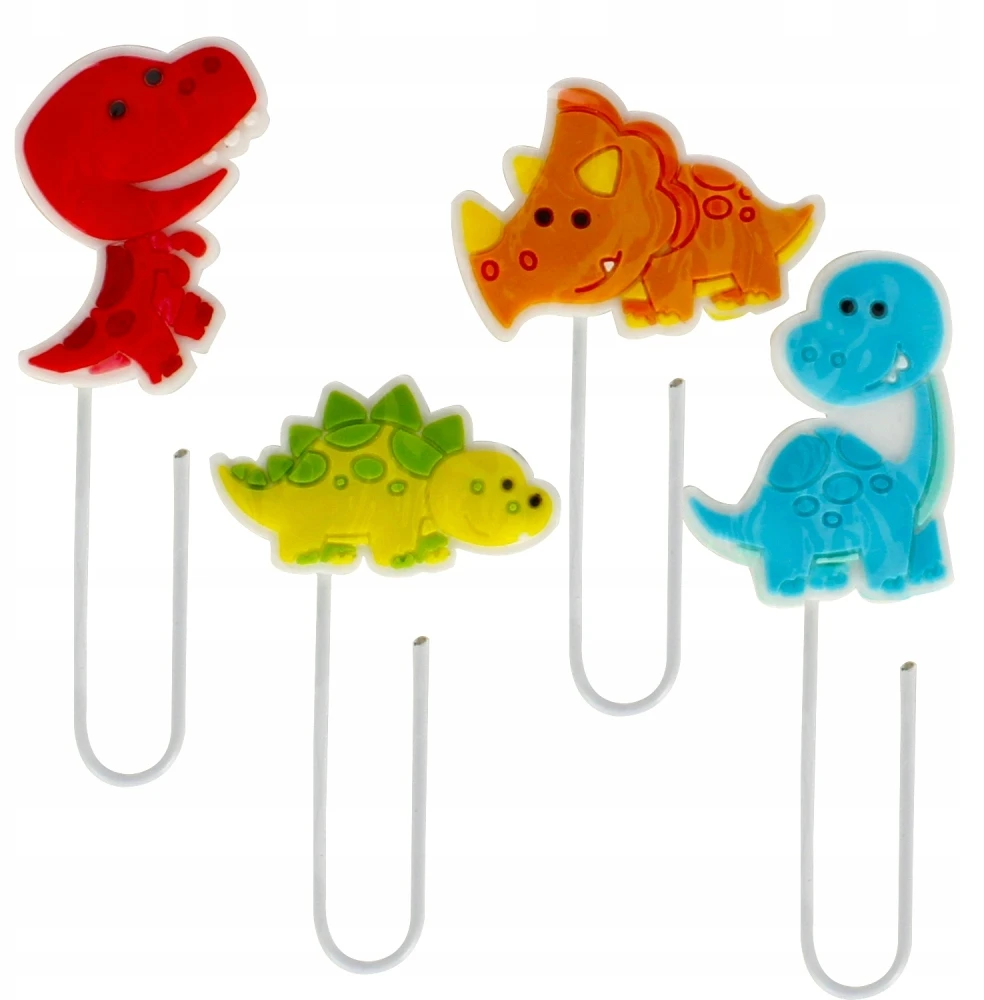 Starpak Dekoratyviniai sąvaržėliai "dino" Craft With Fun, 4 vnt.