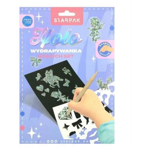 STARPAK Holo STARPAK kūrybinių draskymų žaidimų rinkinys