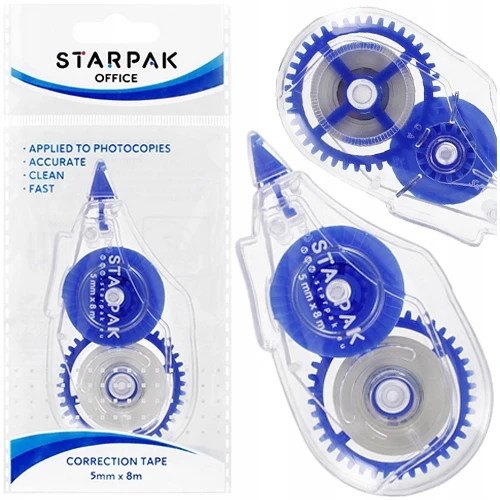Starpak Korektorius 8 m x 5 mm juostoje