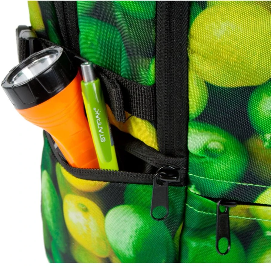 Starpak "lime" Kuprinė su Usb ir Audio Lizdu