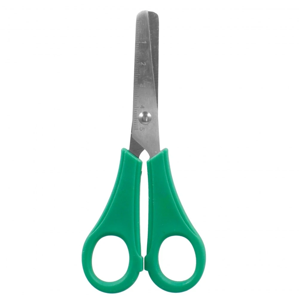 Starpak Metalinės mokyklinės žirklės su liniuote, 13,5 cm