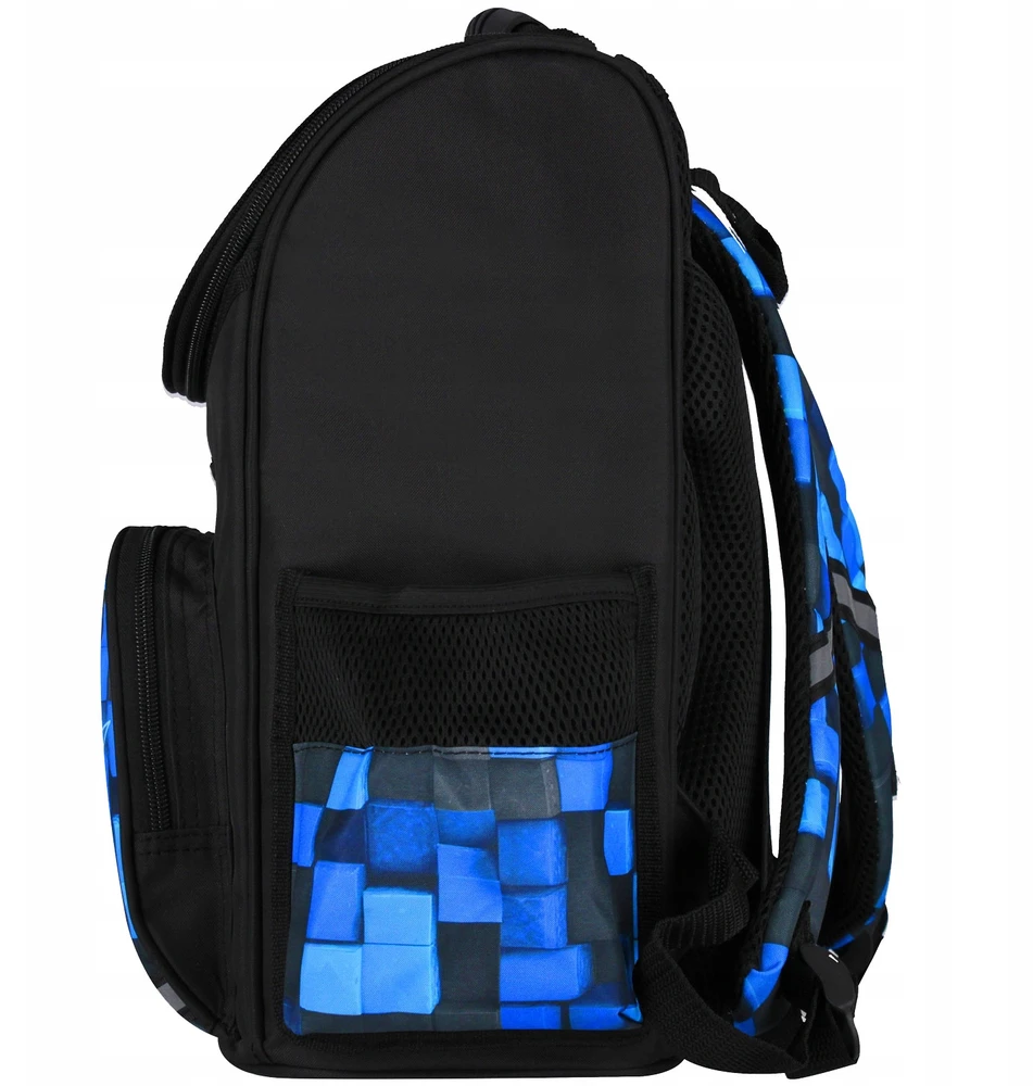 Starpak Mokyklinė kuprinė berniukui, ergonomiška, "Pixel" žaidimų tematika, (pradinukams)