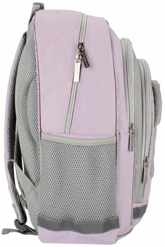 Starpak Mokyklinė kuprinė „Bunny“ – tornister mergaitėms (pradinukams 23 L)