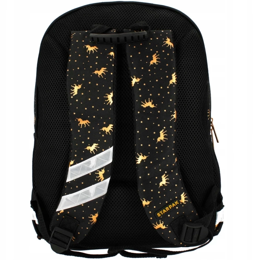Starpak Mokyklinė kuprinė - Gold Unicorn