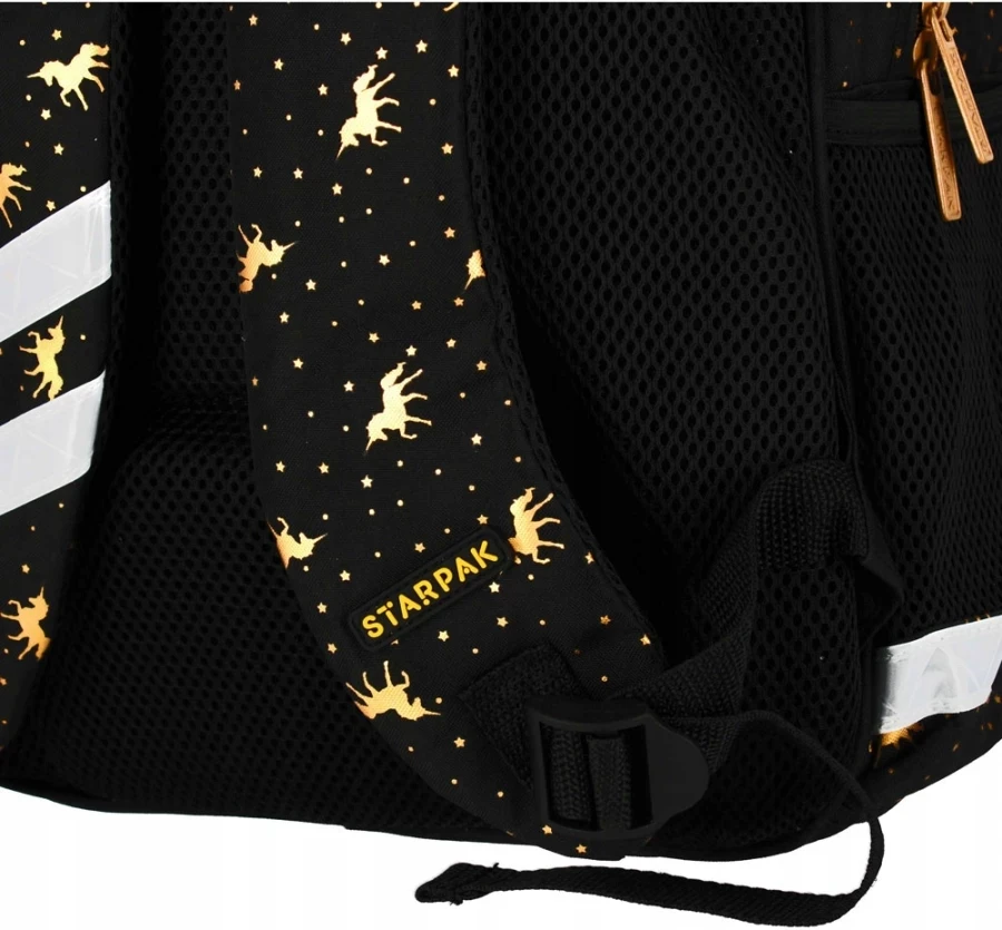 Starpak Mokyklinė kuprinė - Gold Unicorn