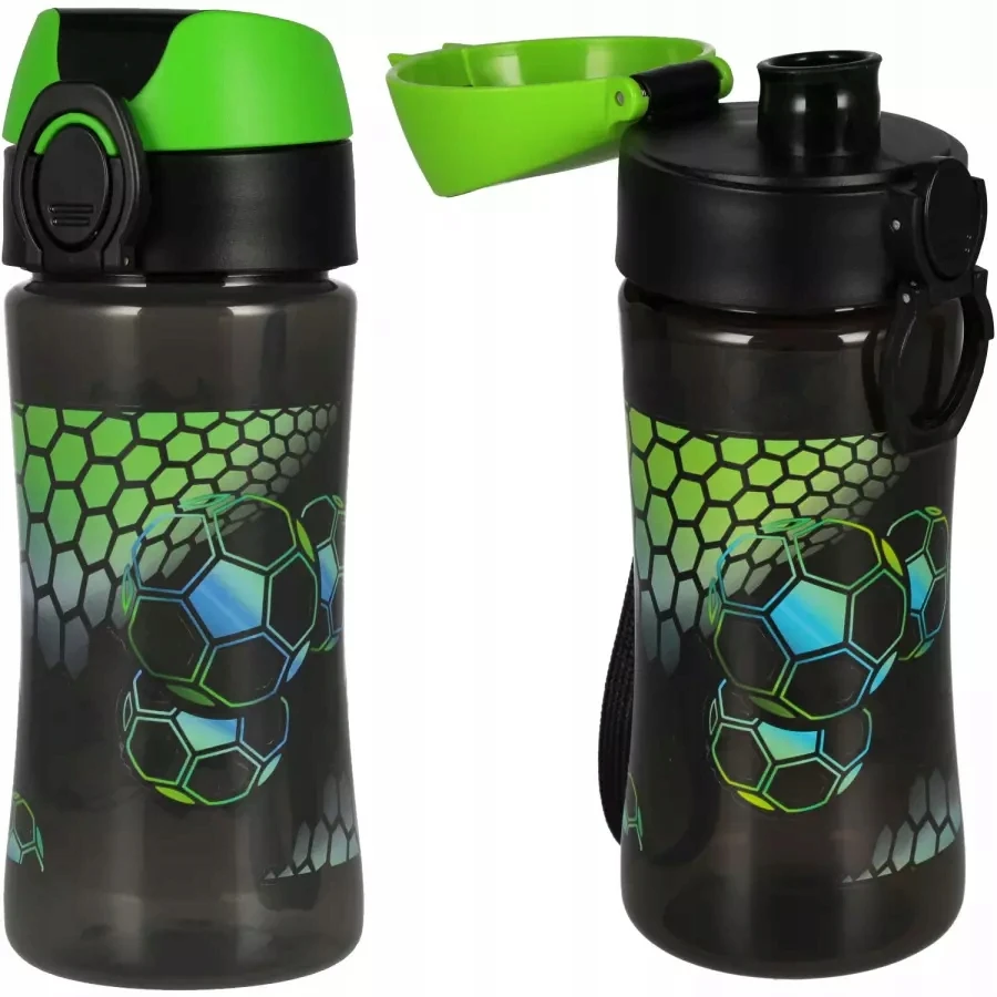 Starpak Pusryčių rinkinys: gertuvė 450ml ir dėžutė, be Bpa, su futbolo motyvu