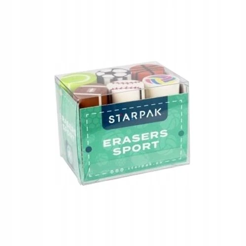 Starpak Trintukai 3d su sporto motyvais, 6 vnt.