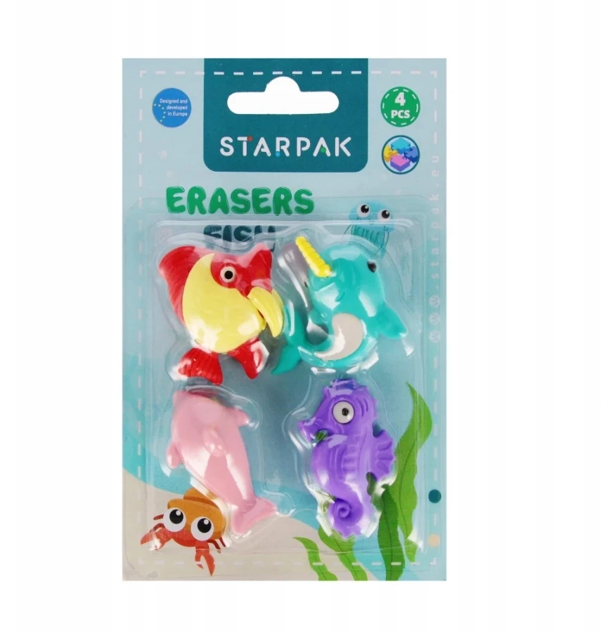 Starpak Trintukai "žuvytės" 4 vnt. rinkinys