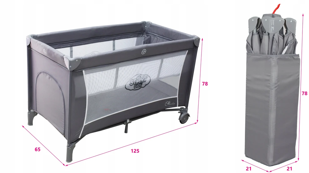 Start Baby DVIEJŲ LYGMENIŲ SULANKSTAMAS KELIONIŲ LOŠČIŲ LOŠYČIS DU LYGIAI