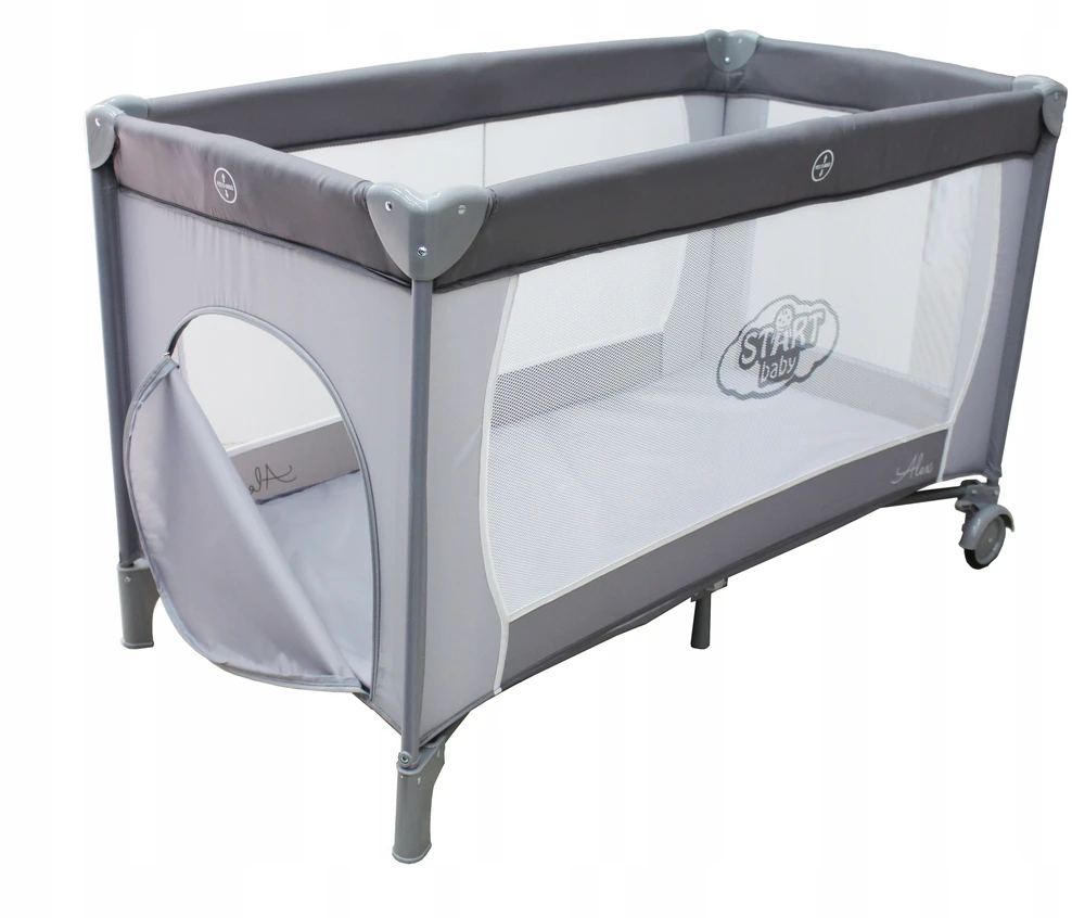 Start Baby KELIONINĖ LOŠTE, SULANKSTAMAS GROJIMAS, KELIONINIS ČIUŽINIS, TINKLAS, 126x68x78