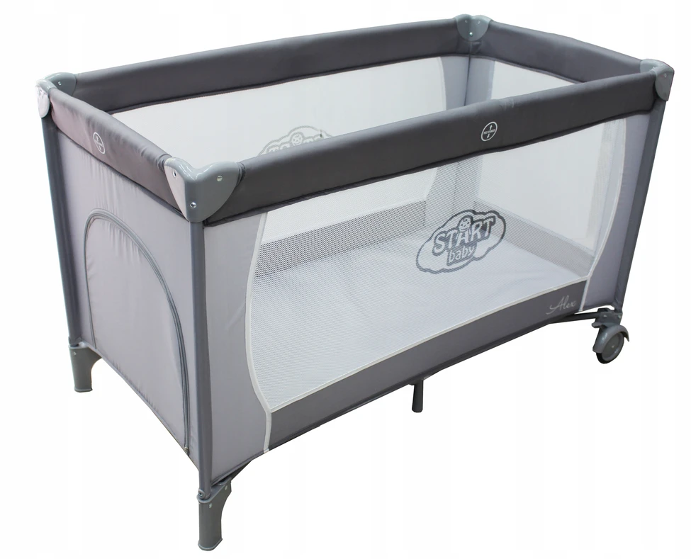 Start Baby KELIONINĖ LOŠTE, SULANKSTAMAS GROJIMAS, KELIONINIS ČIUŽINIS, TINKLAS, 126x68x78