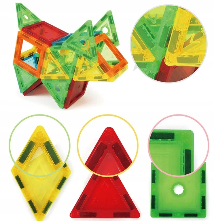 Stator Didelės konstrukcijos magnetiniai blokai 3D magnetinis rinkinys iš 212 elementų