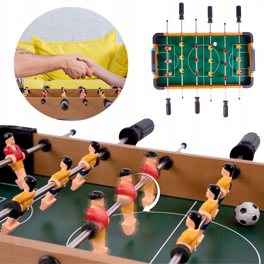 Stator Futbolo mini futbolo stalas 9/9 arkadinis žaidimas vaikams 51x25